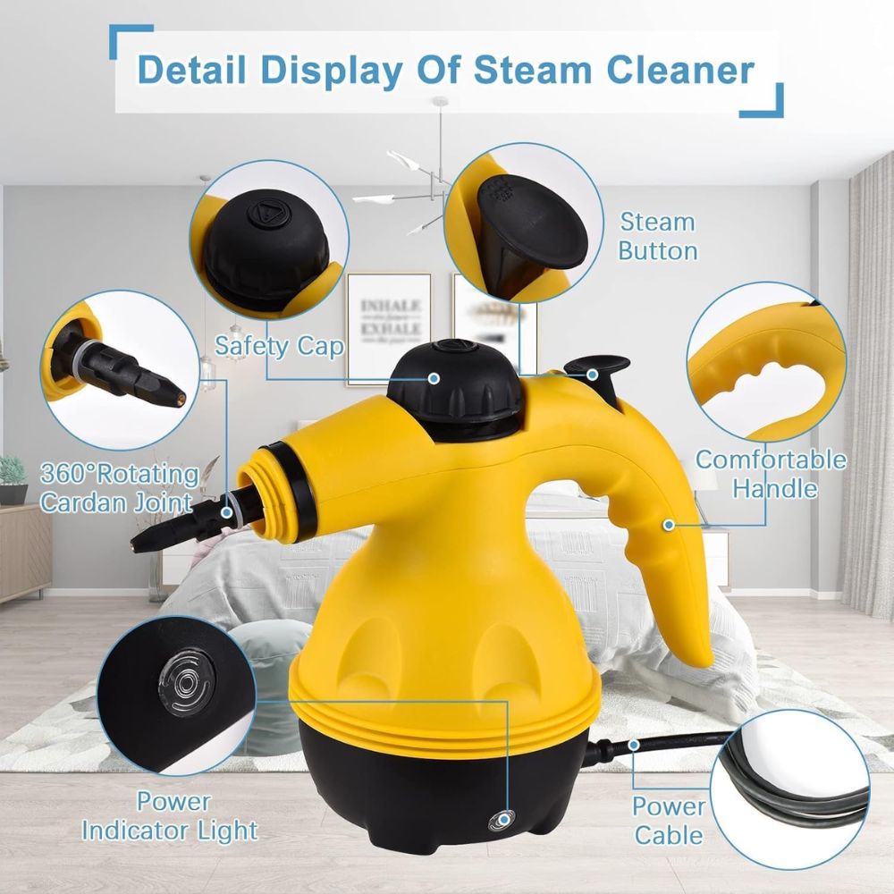 TurboClean™ Handheld Steam Cleaner