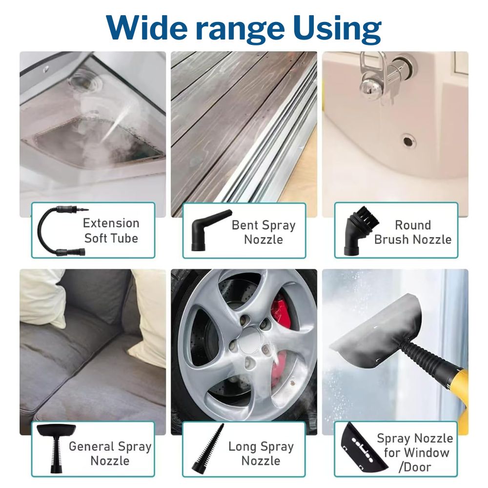 TurboClean™ Handheld Steam Cleaner